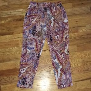 Paisley comfy pants